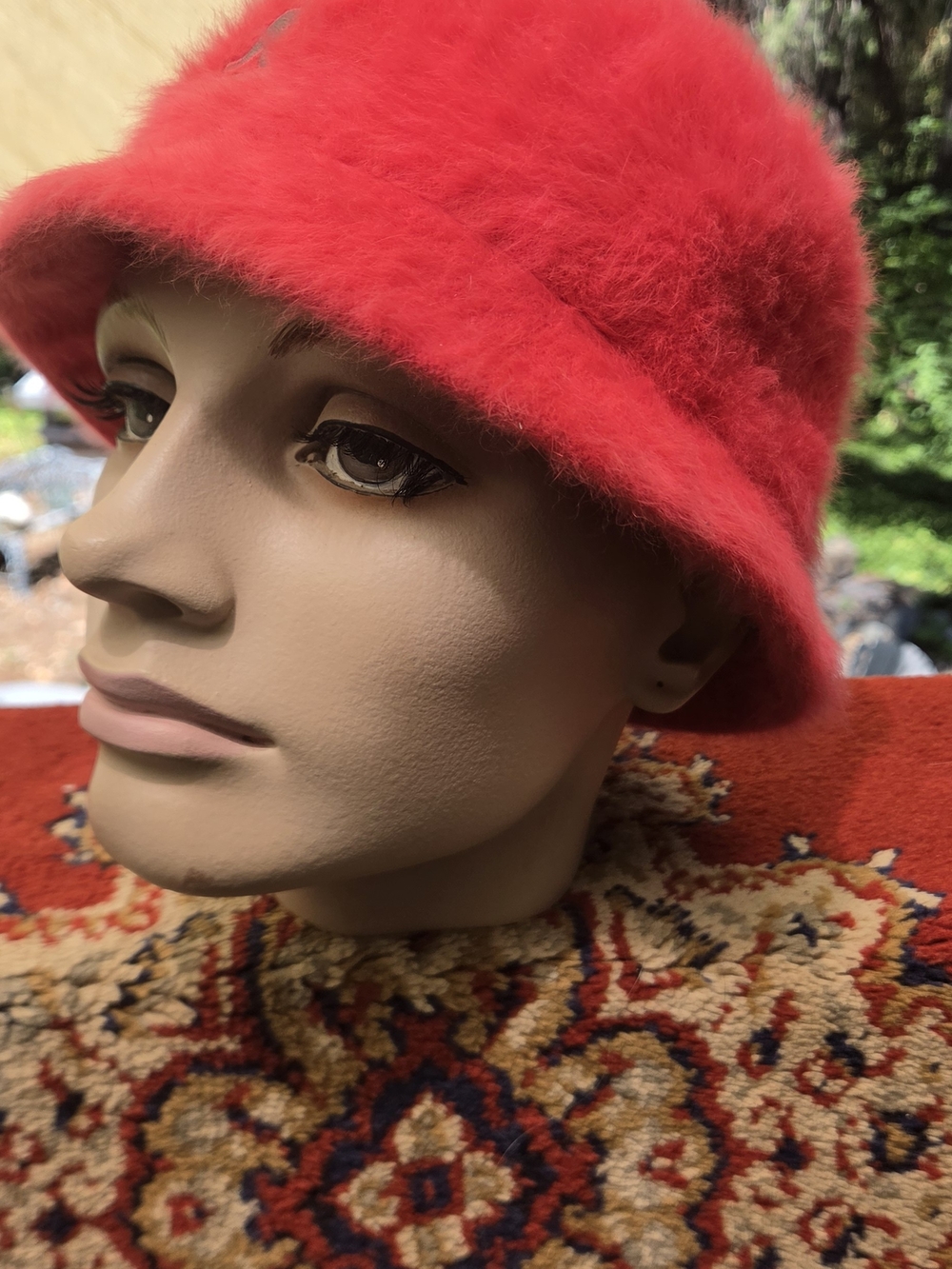 Kangol Pink Angora Blend Furgora Bucket Hat SzM Unisex - Picture 2 of 7